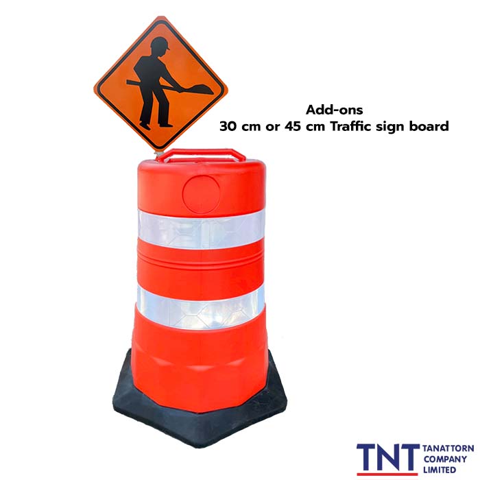 barrier tank - traffic sign